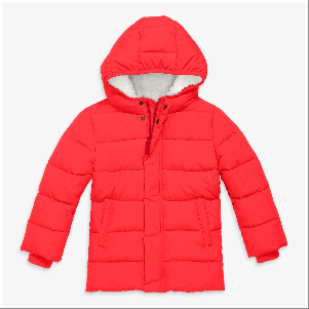 Primary Parka puffer coat Size 4tomato / 4 / In stock